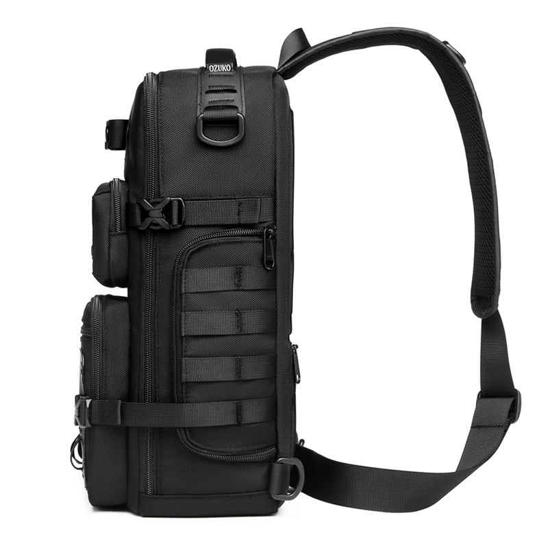 Elegant Durable Men's Tactics Large Capacity Men's Chest Bags