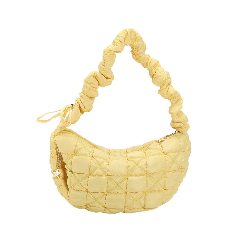 Women's Cloud Female Personality Embroidered Fashion Dumplings Bags