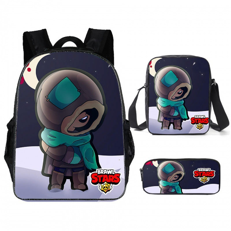 Classic Anime Cartoon Fashion Pencil Buggy Backpacks