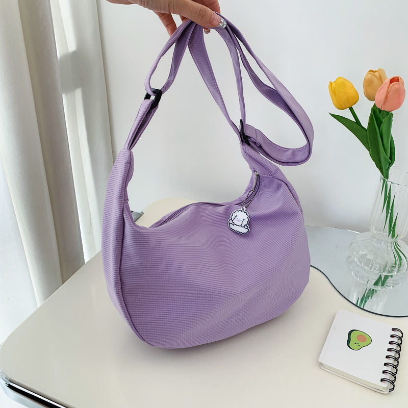 Creative Summer Dumpling Large Capacity Fresh Shoulder Bags