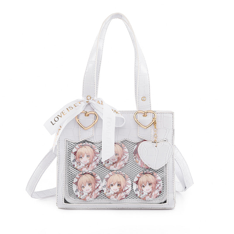 Lace Pain Style Millet Peripheral Secondary Element Cartoon Doll Handbags