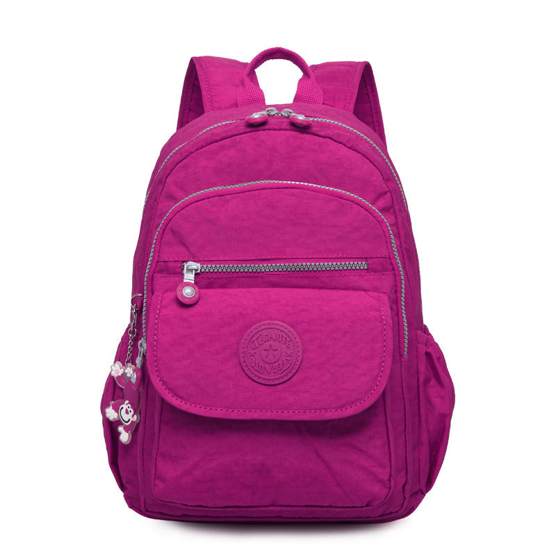 Classic Trendy Lightweight Nylon Washed Unisex Backpacks