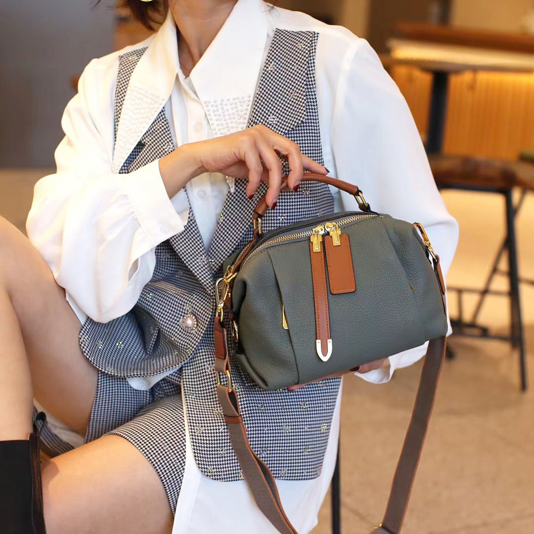 Women's Genuine Leather High-grade Retro First Layer Shoulder Bags