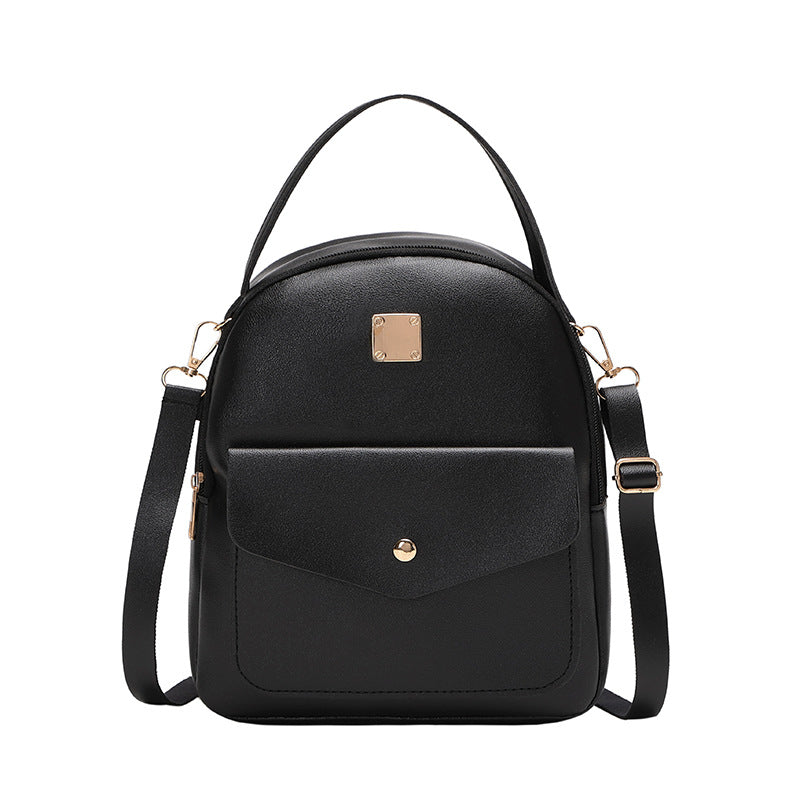Elegant Women's Slouchy Rhombus Large Capacity Backpacks