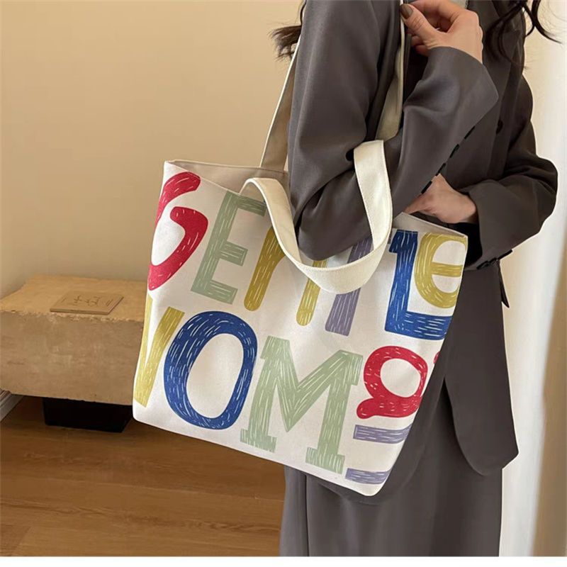 Women's Style Trendy Canvas Fashion Commuter Underarm Shoulder Bags