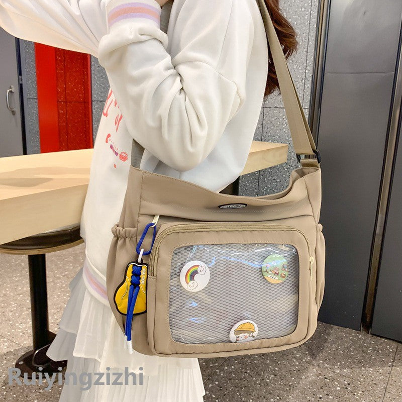Cartoon Popular Female Large Capacity For Class Shoulder Bags