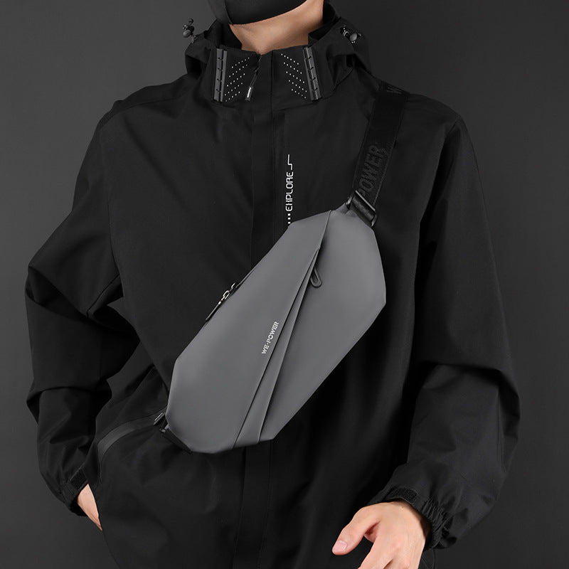 Men's Magnetic Slanted Fashion High Sense Men's Chest Bags