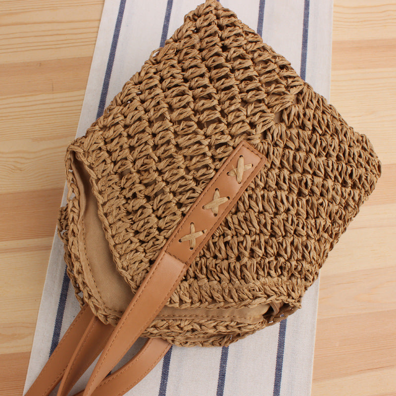 Women's Wind Hollow Out Woven Fashion Beach Bags