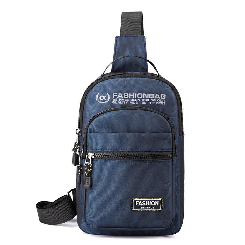 Men's Elegant Classy Oxford Cloth Waterproof Men's Chest Bags