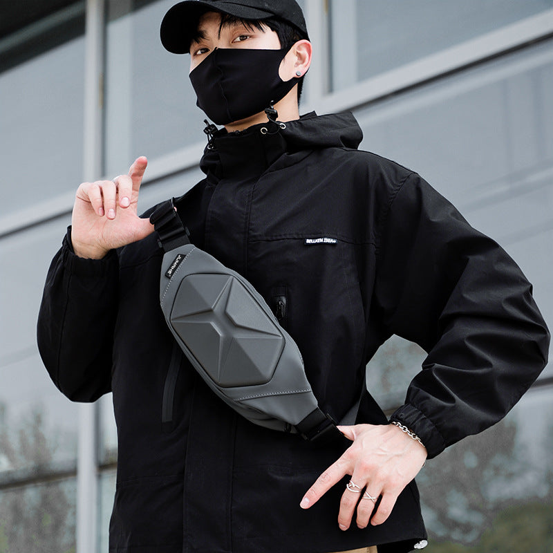 Men's Stylish Durable Classy Hardshell Trendy Men's Chest Bags