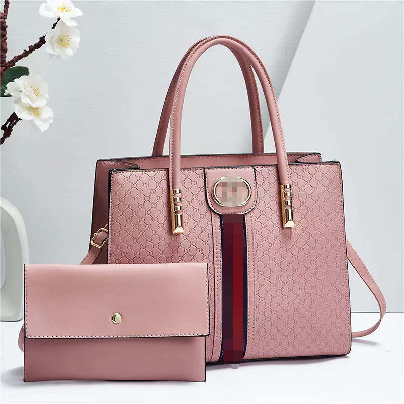 New Women's Comfortable Slouchy Elegant Two-piece Handbags