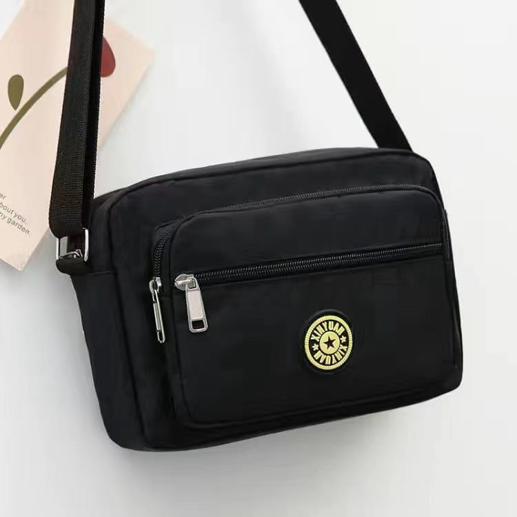 Women's Oxford Stall Large Capacity Leisure Flower Crossbody Bags