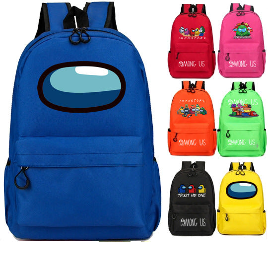 Children's Among Primary Space Werewolf Killing Surrounding The Backpacks