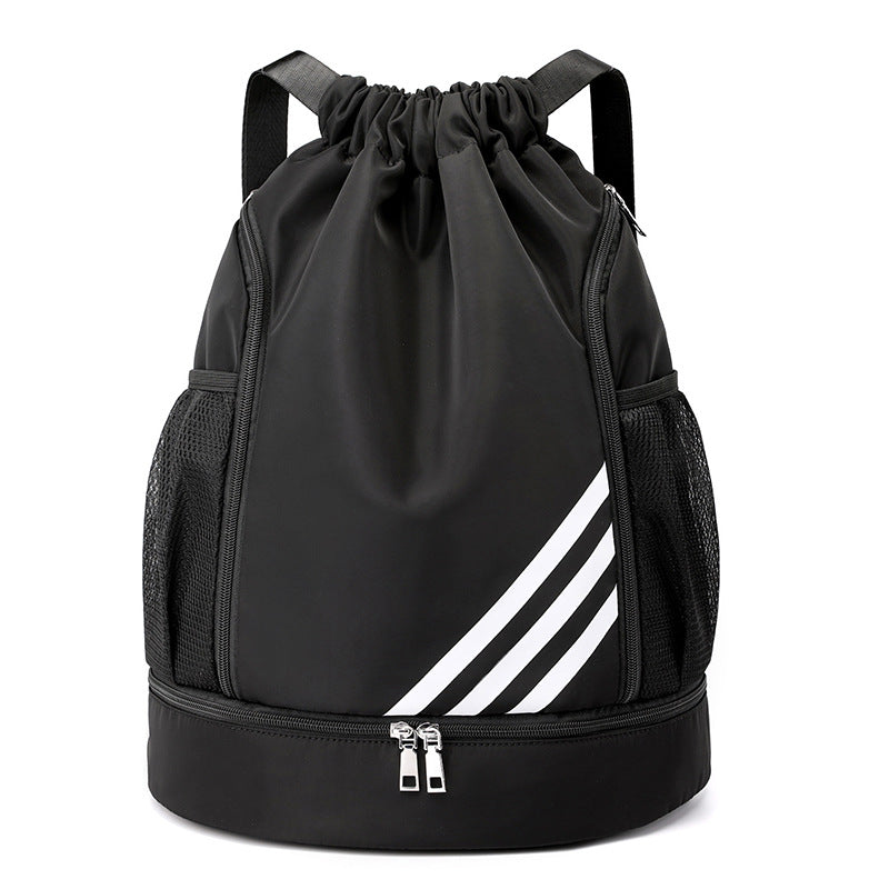 Oxford Cloth Drawstring Large Capacity Football Backpacks
