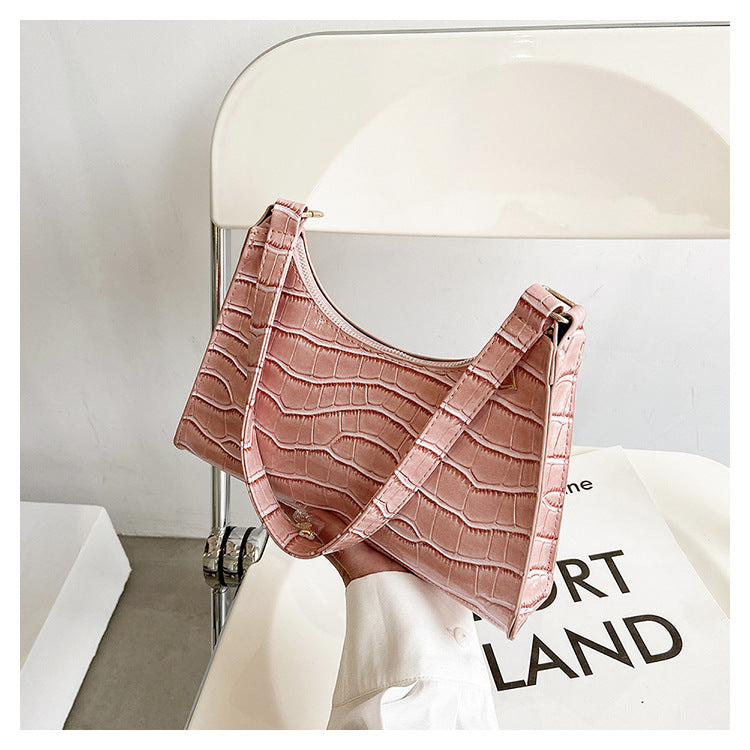 Women's Fashion Design Underarm Retro Unique Baguette Shoulder Bags