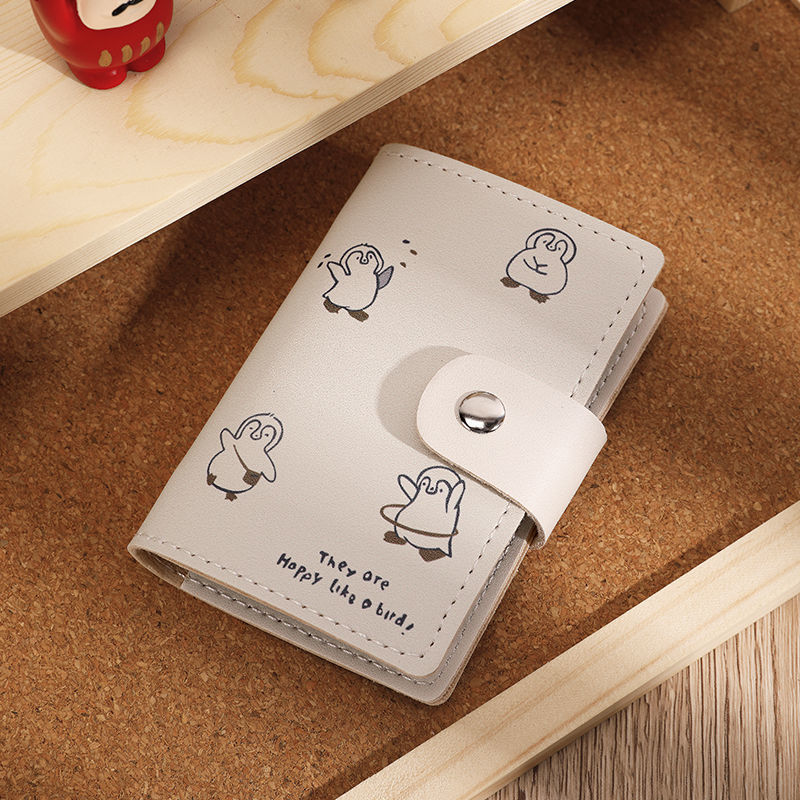 Women's Slots Large Capacity Driving License Cute Card Holder