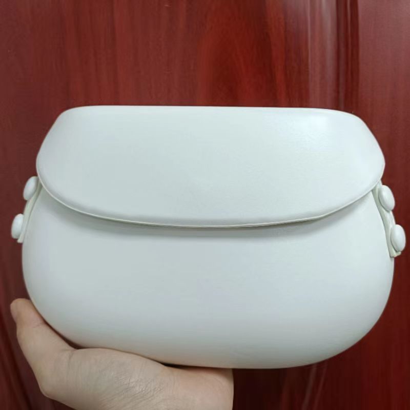 Summer Candy Color Large Pressure Cover Retro Easy Matching Saddle Crossbody Bags
