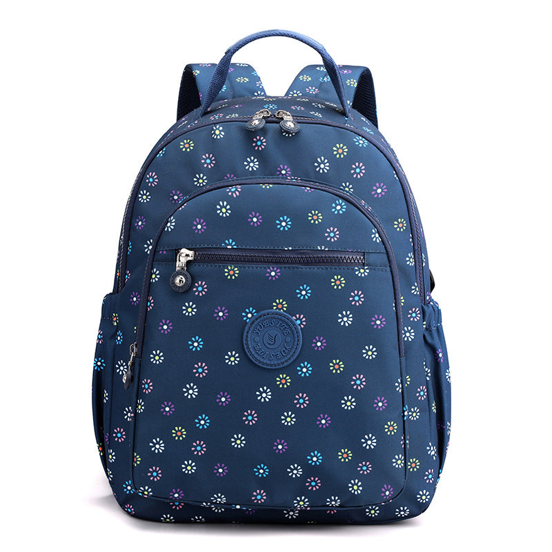 Women's Large Capacity Waterproof Nylon Fashion Backpacks