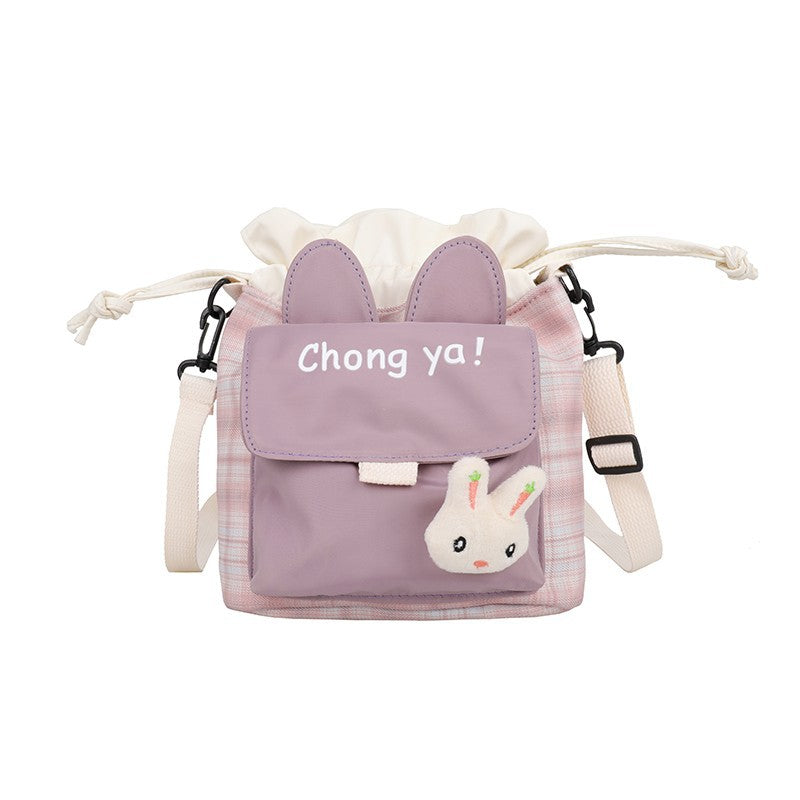 Drawstring Cute For Class Fashion Soft Shoulder Bags