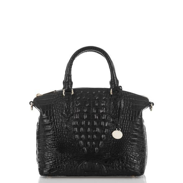 Women's Portable Retro Crocodile Pattern Brahmin Crossbody Bags