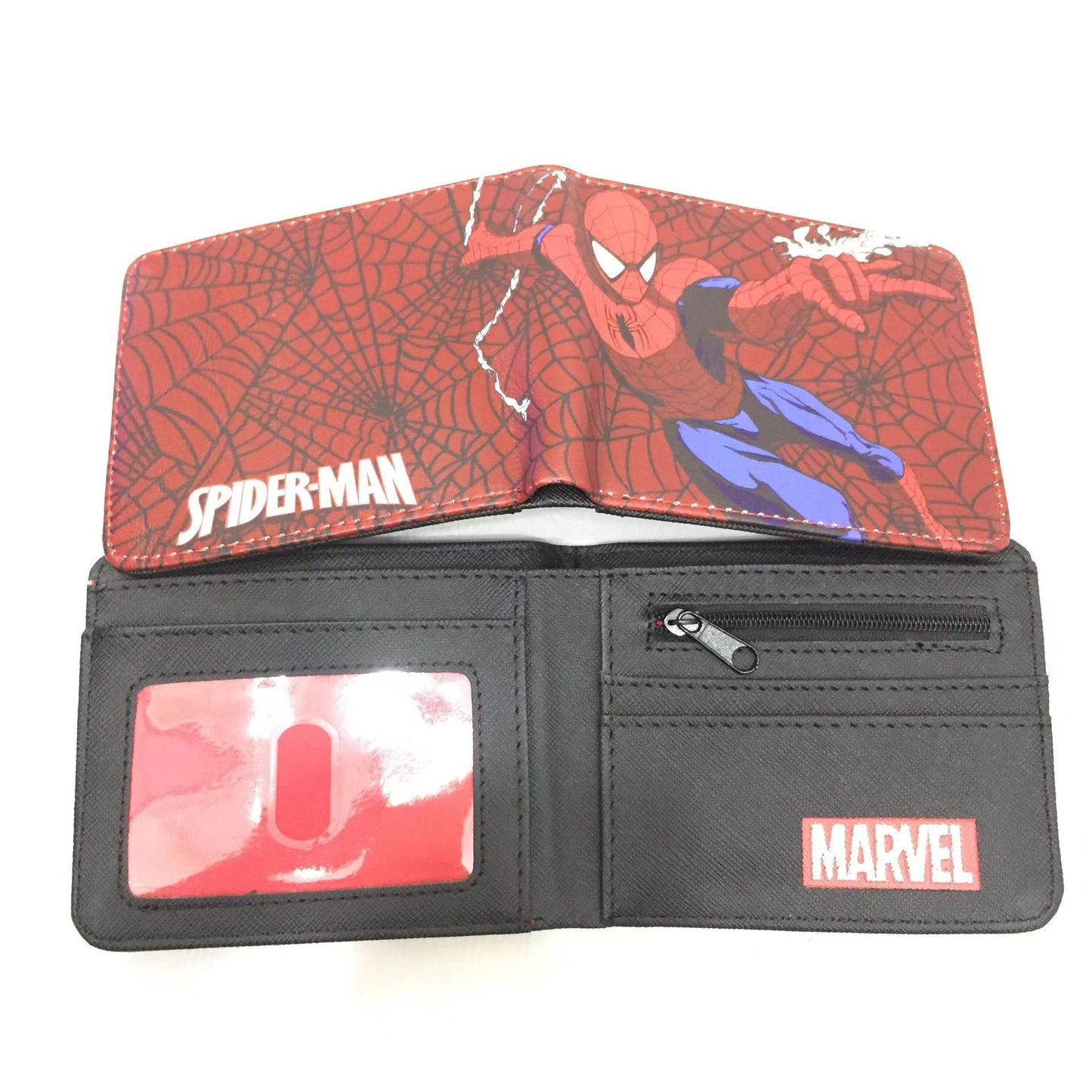 Men's Heros Short Black Spider Green Less Ladies Wallets