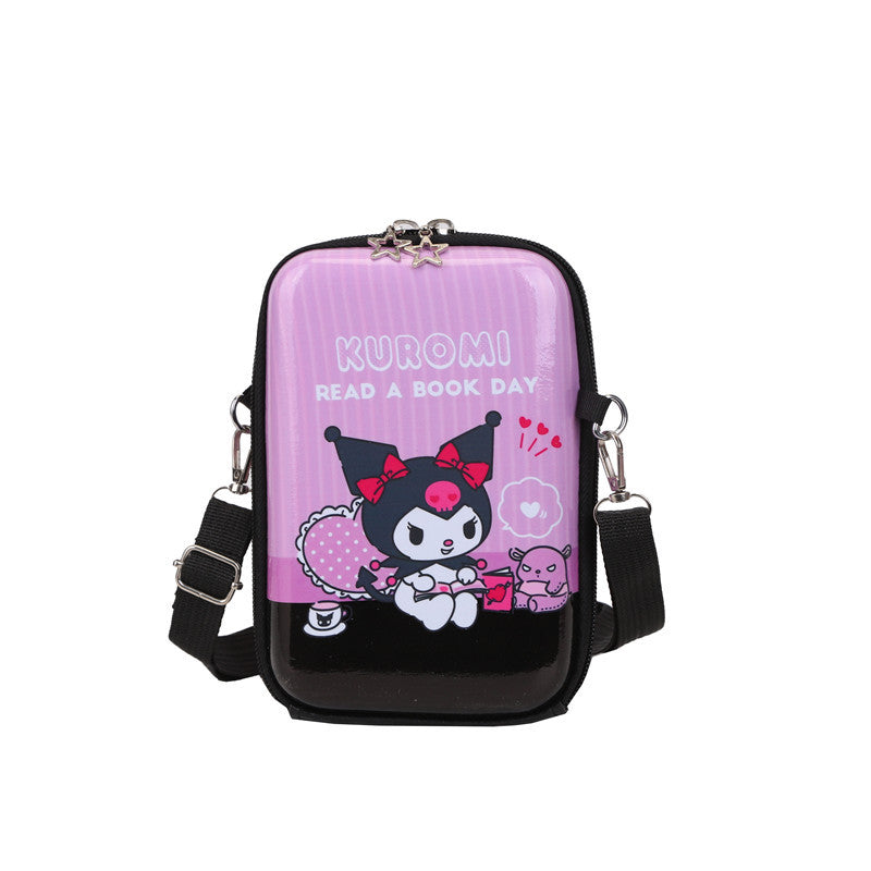 Women's Hardshell Fashion Pouch Street Trendy Mobile Crossbody Bags