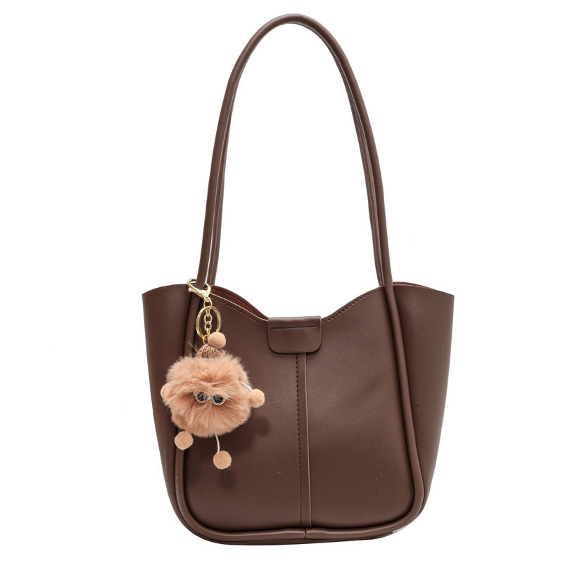 Women's Popular Korean Retro Large Capacity Class Shoulder Bags