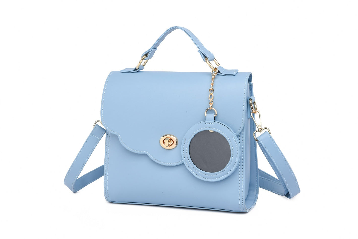 Shell Cartoon Fashion Versatile Cute Lace Badge Crossbody Bags