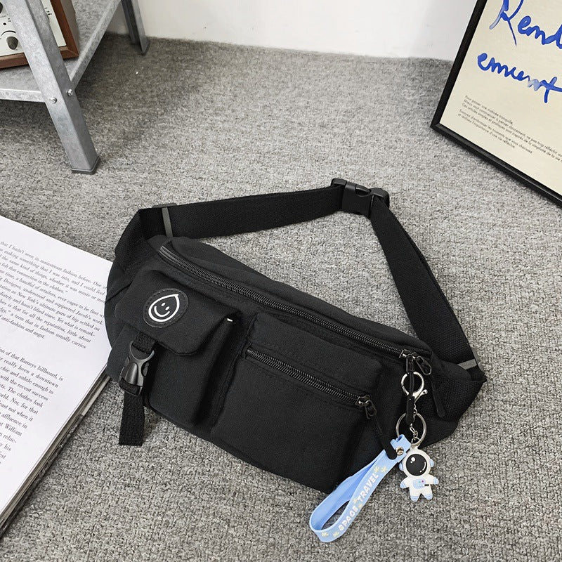Men's Trendy Cool Waterproof Nylon Leisure Carry-on Men's Chest Bags