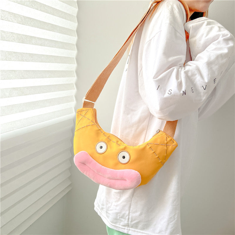 Fashion Embroidery Thread Funny Western Style Shoulder Bags