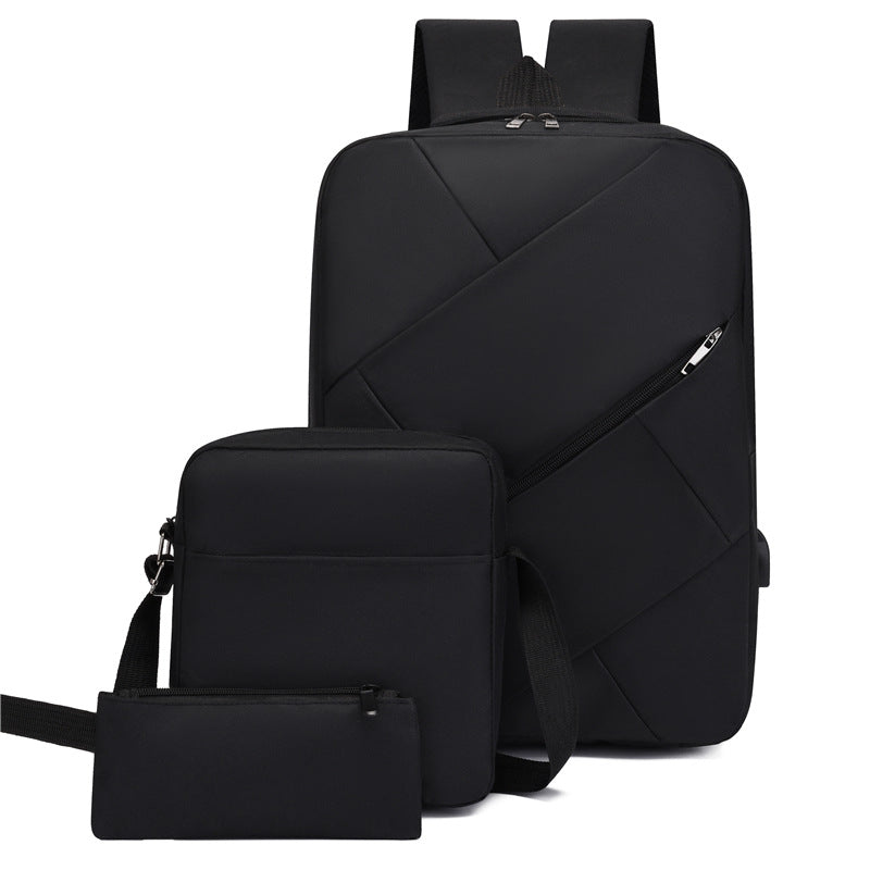 Women's & Men's & Business Fashion Simple Computer College Backpacks