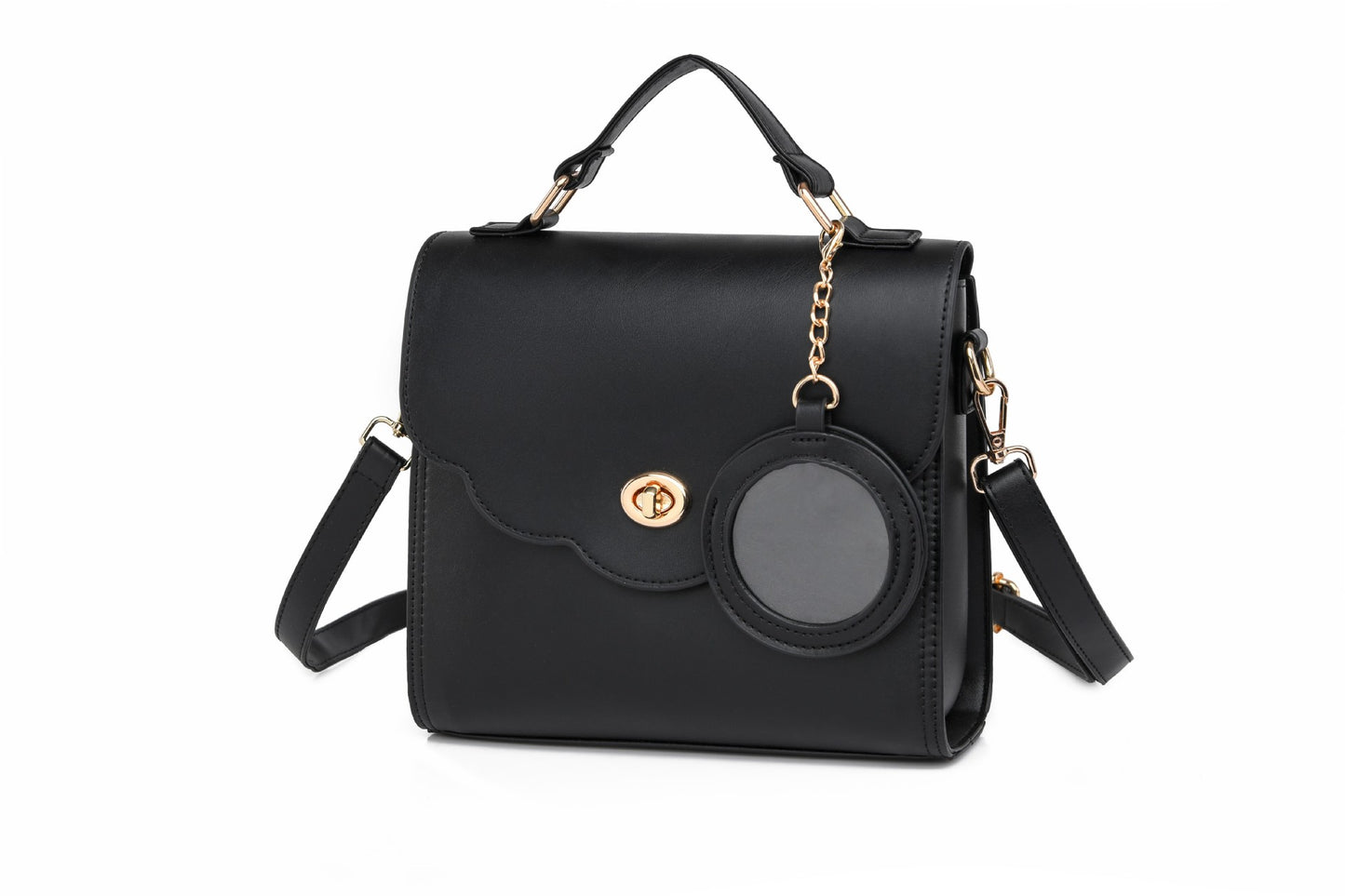 Shell Cartoon Fashion Versatile Cute Lace Badge Crossbody Bags