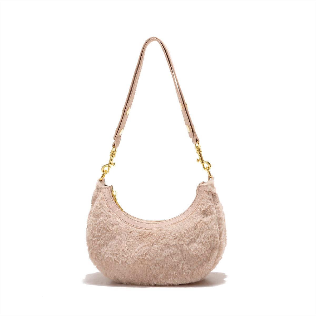 Winter Niche Plush Underarm Selenodont High-grade Bags