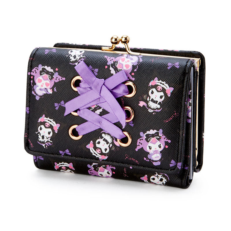 Women's Short 2 Fold Shape Zipper Hasp Ladies Wallet
