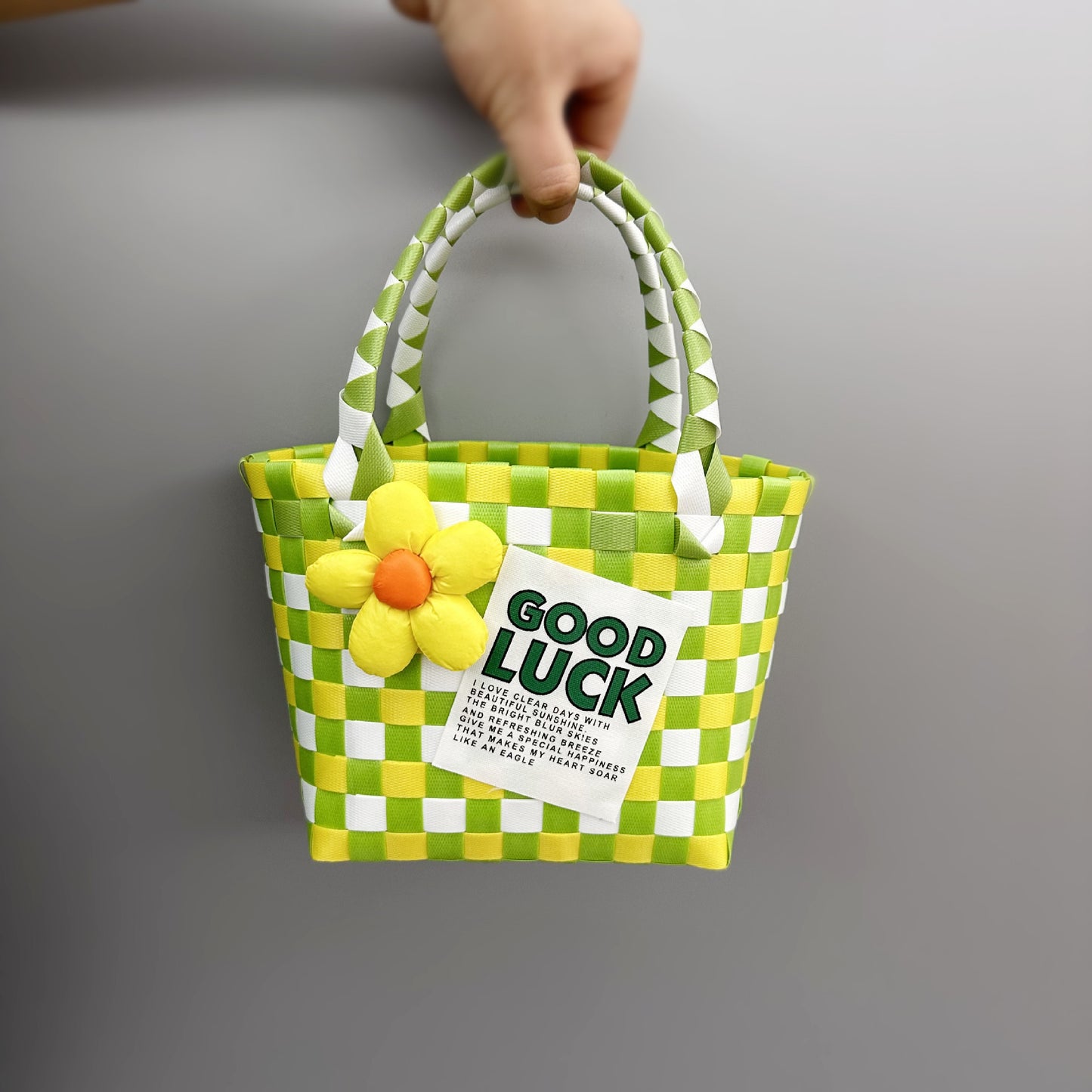 Women's & Children's & Plastic Woven Gift Basket Handbags