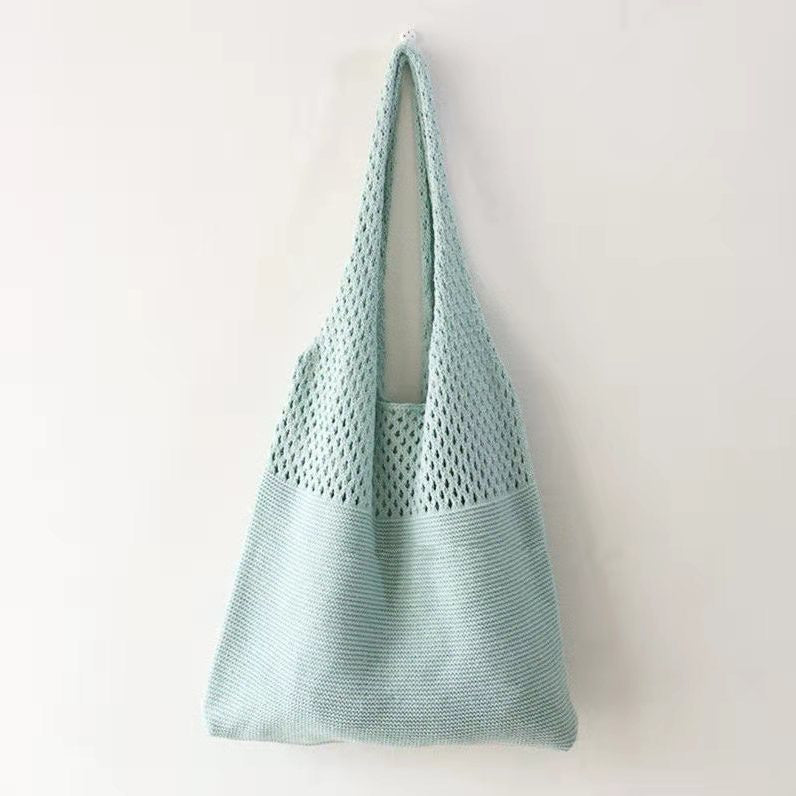 Knitted Fashion Vintage Large Capacity Totes Shoulder Bags
