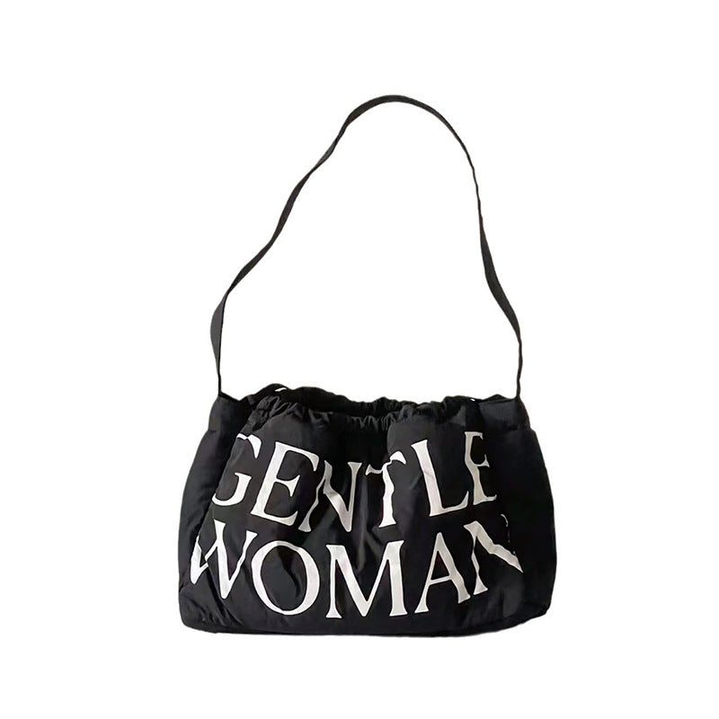 Women's Quilted Down Puffy Dumpling Fashion Shoulder Bags