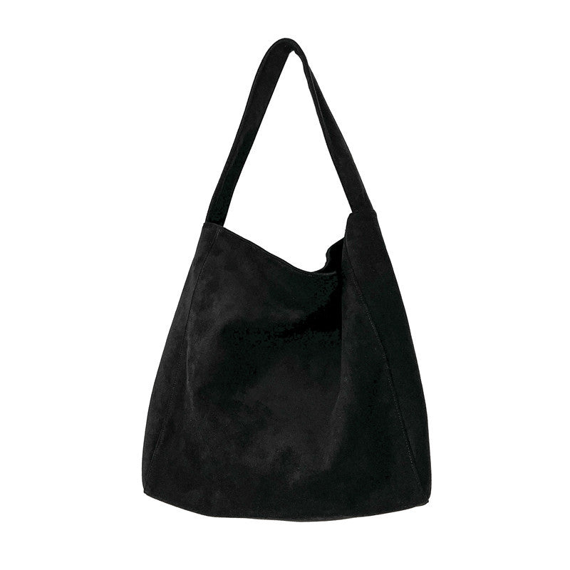Women's Style Loose Soft Glutinous Retro Versatile Practical Shoulder Bags