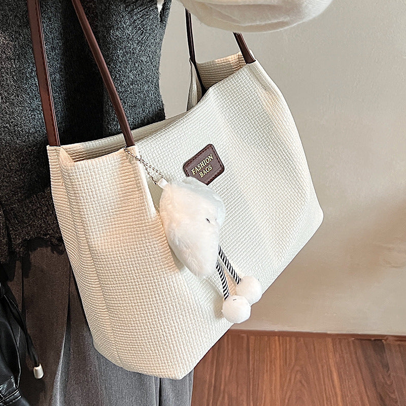 Women's Large Capacity Autumn Versatile Simple Fashionable Shoulder Bags