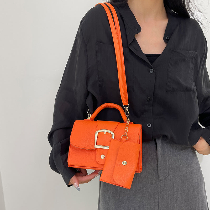 Women's Candy Color Summer Simple Retro Trendy Western Shoulder Bags