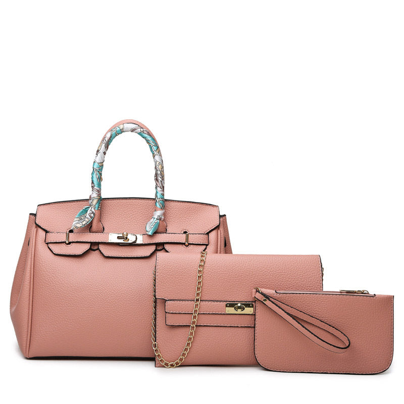 Women's Retro Fashion Match Sets Western Style Handbags