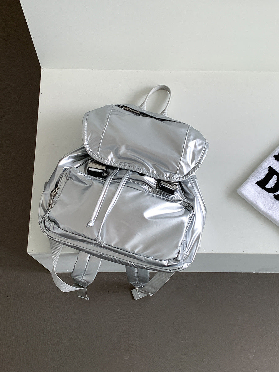 Flip Nylon Simple Female Advanced Commuter Backpacks