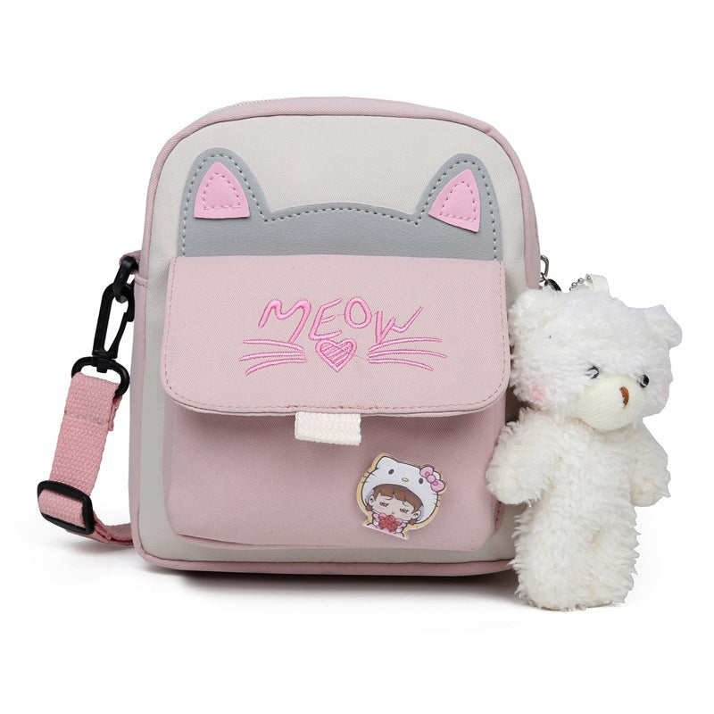 Women's Durable Cute Refreshing Campus Nylon Bags