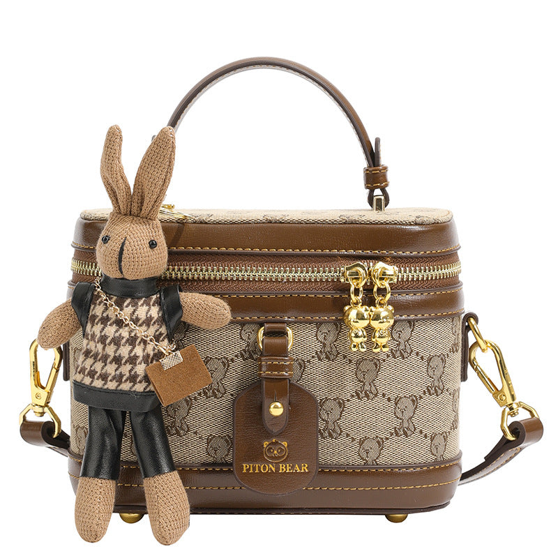 Graceful Slouchy Women's Source Retro Box Women's Messenger Bag