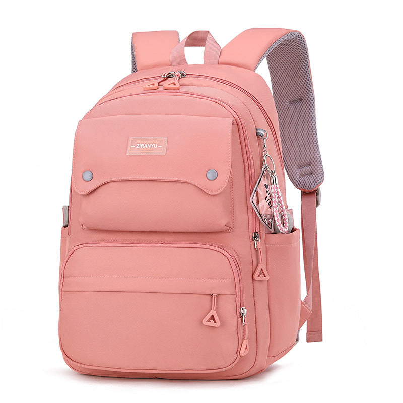 Women's Natural Fish Large Capacity Lightweight Primary Backpacks