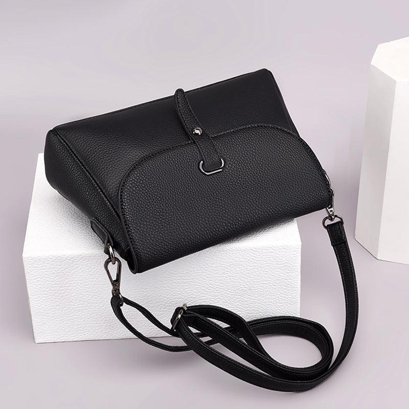 Women's Genuine Leather First Layer Cattlehide Fashion Tide Shoulder Bags