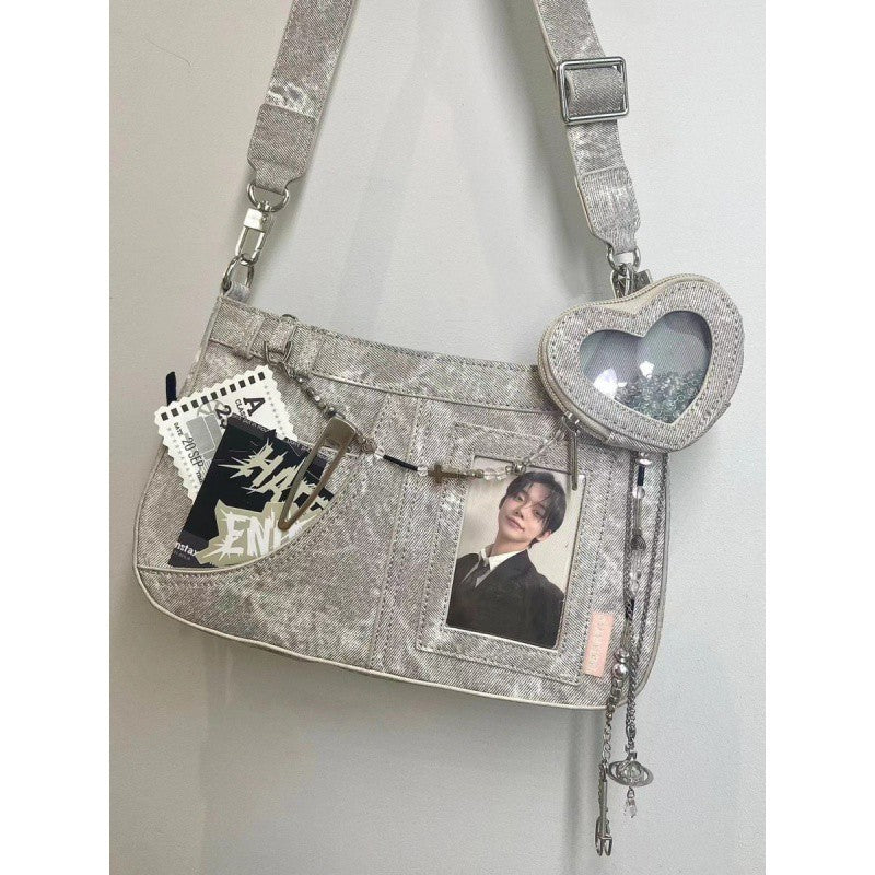 Women's Denim Underarm Pain Secondary Yuan 2 Handbags