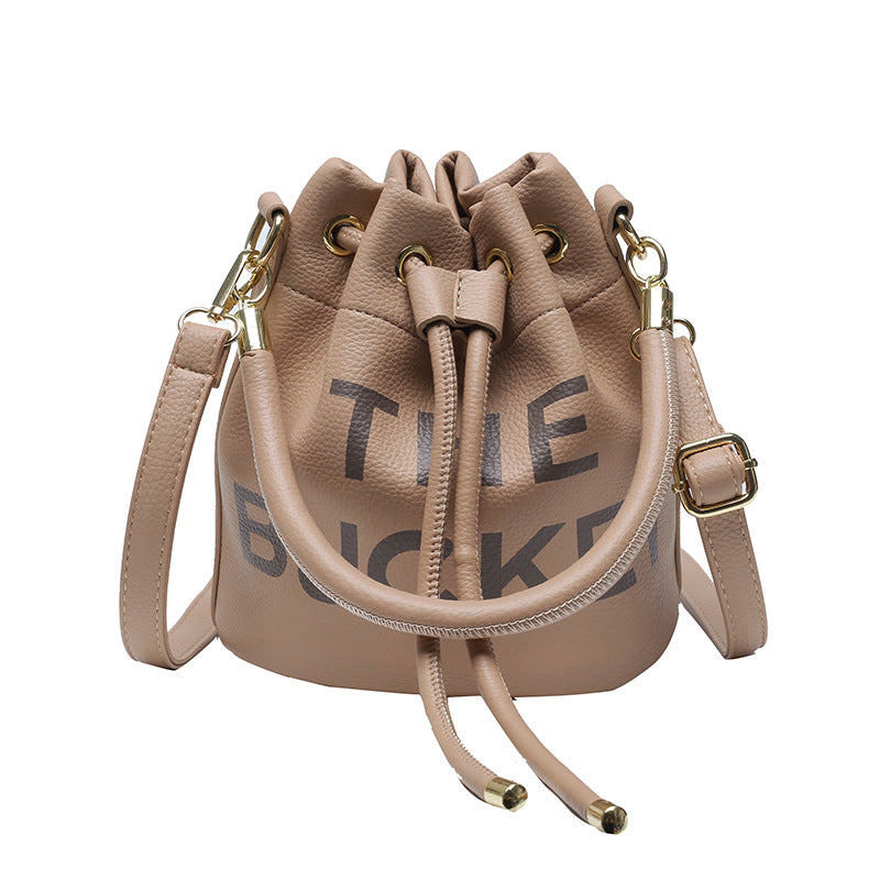 Slouchy Women's Glamorous Fashion Popular Letter Shoulder Bags