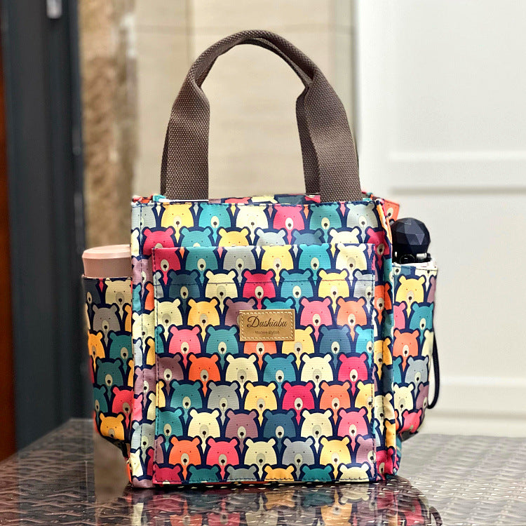 Slouchy New Lunch Mummy Box Waterproof Handbags