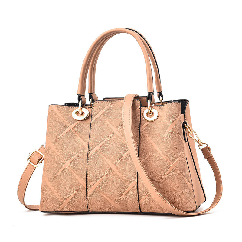 Women's Graceful Cool Popular Trendy Embossed Handbags